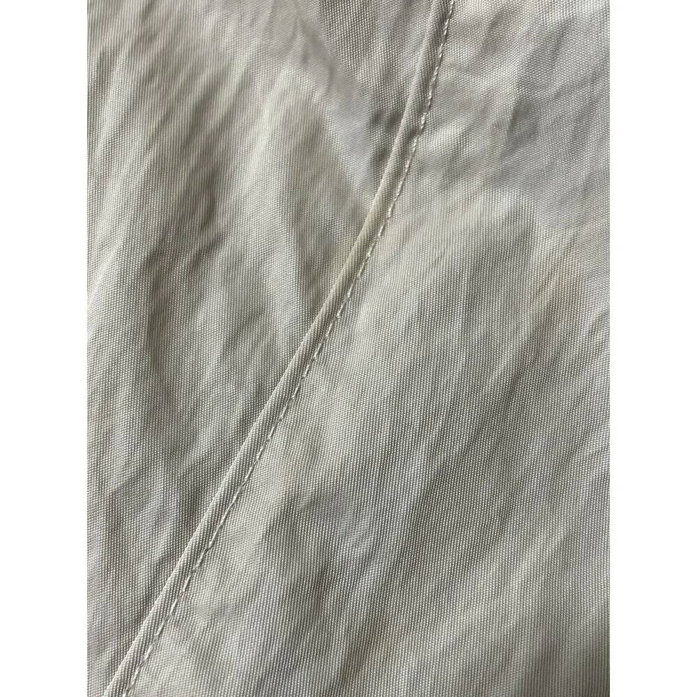 WEEKENDS By Chico’s 1 Size 8 Snap Front Lightweight Windbreaker Jacket Tan